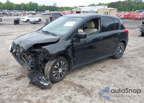 2008 Nissan Versa 1.8S из США, поврежденный, VIN 3N1BC13E08L431985